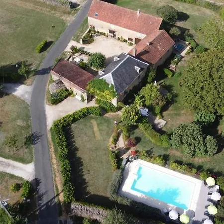 La Vieille Ferme: Superbe Complexe De 3 En Pierre Avec Piscine Au Coeur Du Perigord Noir 펜션 Saint-Genies